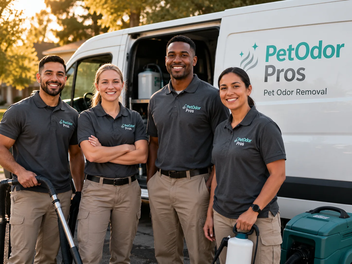 Pet Odor Removal team serving Rosholt, WI